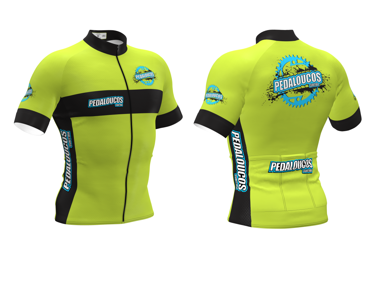 Modelo Elite - Camiseta de Ciclismo Pedaloucos Curitiba