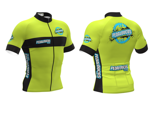Modelo Max - Camiseta de Ciclismo Pedaloucos Curitiba