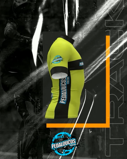 Modelo Elite - Camiseta de Ciclismo Pedaloucos Curitiba